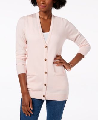 macy's charter club cardigan sweaters