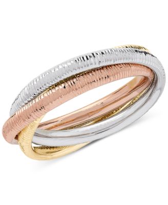 three band rolling ring