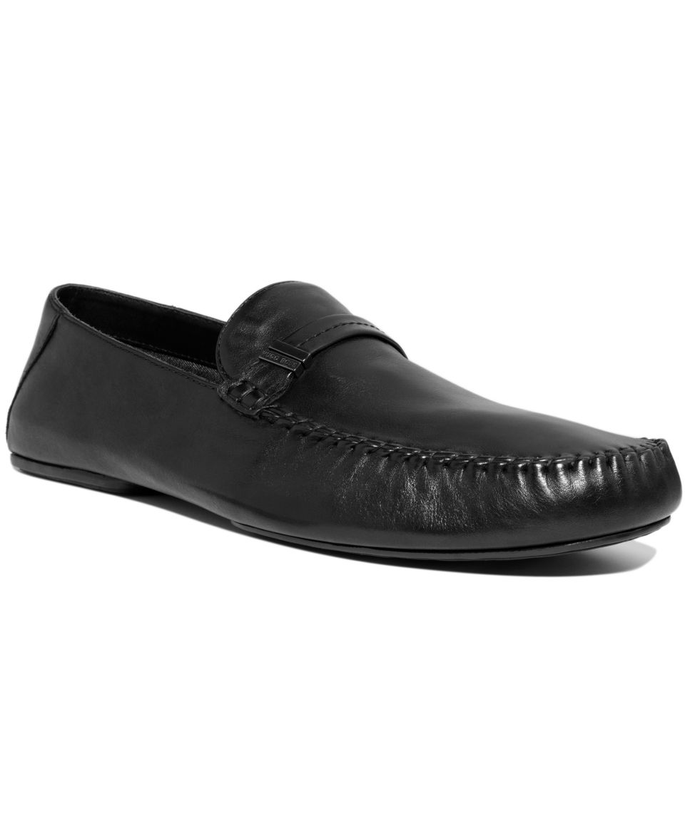 Hugo Boss Shoes, Remor Moccasin Slipper   Mens Shoes