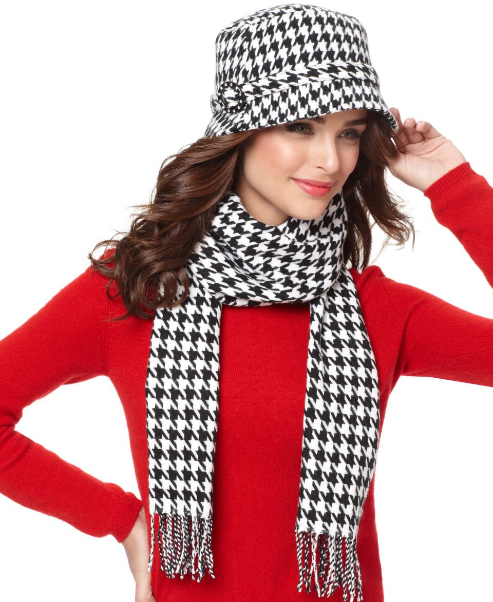 David & Young Scarf, Houndstooth Scarf