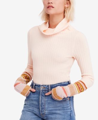 free people mixed up cuff thermal