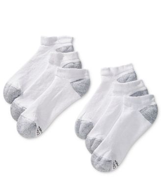 hanes men's no show socks