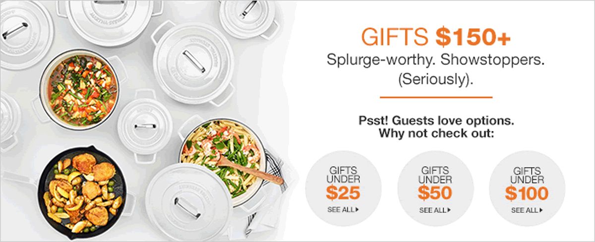 Ivory/Cream Cookware Gifts Over $150 - Macy's
