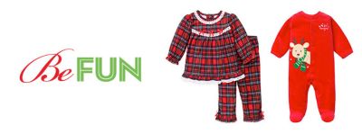 little me plaid christmas pajamas