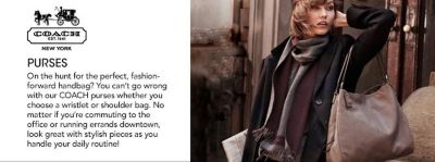 coach new york brand name purses