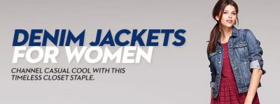 macys jean jacket womens