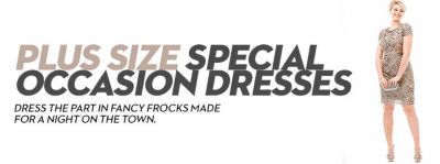 short plus size dresses special occasions