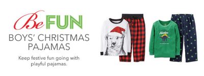 boys christmas pajamas