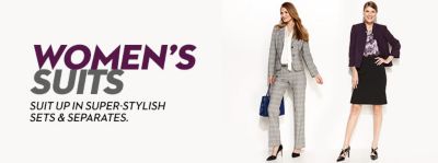 calvin klein women's suits macys