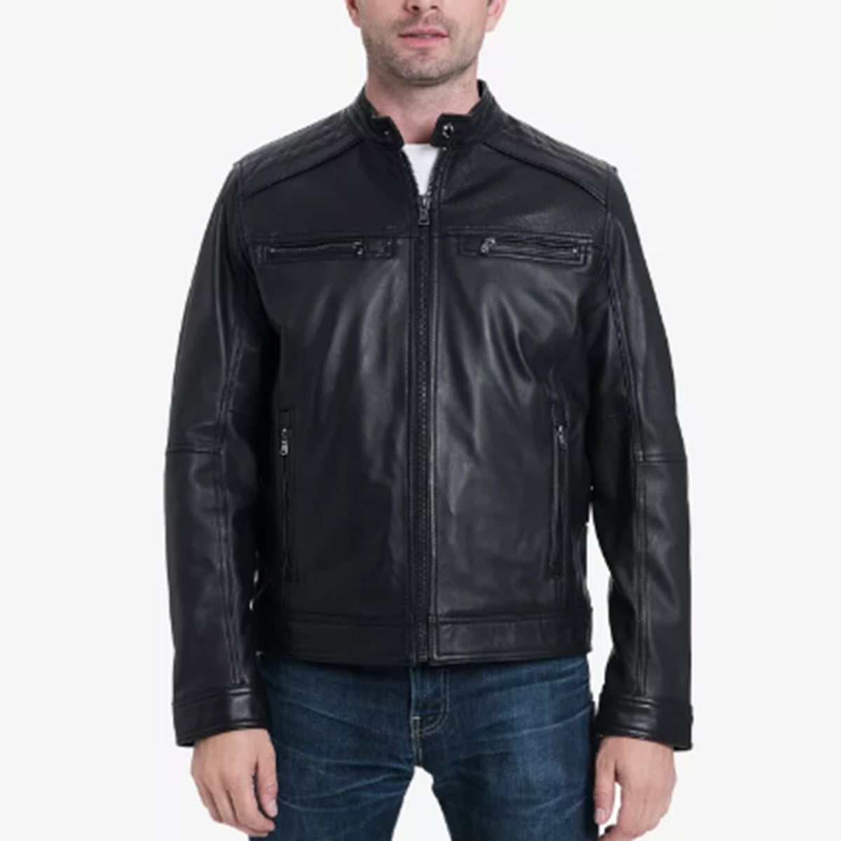 Men S Leather Jackets Men S Leather Coats Macy S